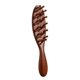 thumbnail image 1 of Handmade Sandalwood Wooden Hair Comb with Ergonomic Long Handle for Scalp Massage and Hair Growth, 1 of 4