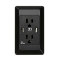 thumbnail image 1 of EE.UU. Enchufe USB De Doble Panel De Placa De Salida De Corriente Del Toma De Sunnimix Del zócalo eléctrico USB, 1 of 8