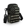 thumbnail image 3 of XYZCANDO Camouflage Flag Small Crossbody Bags for Teen Girls Heart Cellphone Messenger Handbag with Zipper Stylish Cross Body Phone Purse with Adjustable Strap for Running Shop Travel, 3 of 7