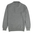 thumbnail image 2 of Tasso Elba Mens Mock Neck Quarter Zip Pullover Sweater stormyhthr XL, 2 of 2