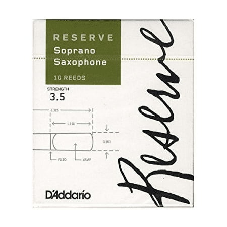 UPC 046716582928 product image for D Addario Reserve Soprano Saxophone Reeds  Strengt | upcitemdb.com