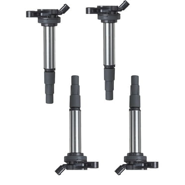 Set of 4 ISA Ignition Coils Compatible with 2009-2019 Toyota Corolla 1.8L 2010-2015 Toyota Prius 1.8L 2011-2017 Lexus CT200h 1.8L Replacement for UF619