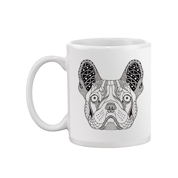 Bulldog In Zentangle Style Mug - Image by Shutterstock