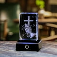 thumbnail image 1 of BKER Crystal 3D Engraving Night Light, 1 of 4