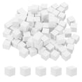 thumbnail image 1 of Uxcell 100 Pcs Bloques de Madera, Cubo de Madera Natural Sin Terminar de 0.6 Pulgadas para Proyecto de Arte de Bricolaje, Pintura y Decoración, Blanco, 1 of 7