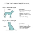 thumbnail image 7 of UniPaws  Slid Door Dog Crate -  Rustic, 7 of 7