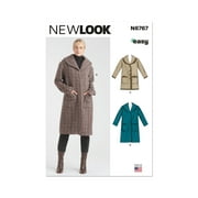 New Look Sewing Pattern 6767 - Misses' Coats, Size: A (XS-S-M-L-XL)