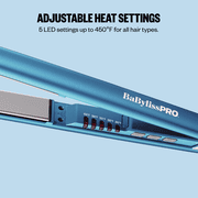 BaBylissPRO® Nano Titanium™ 1 Ultra-Sleek Flat Iron & 3/4 Ultra-Sleek Straightener Prepack
