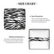 thumbnail image 5 of Balery Zebra Porta Pañuelos de Cuero con Estampado – Funda Moderna Cuadrada para Caja de Pañuelos, Dispensador 5x5x5'', 5 of 7