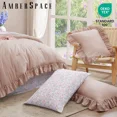 thumbnail image 4 of Amberspace Ruffle Design 7-piece Bed in a Bag Comforter Set with Sheets,Rose,King, 4 of 8