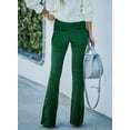 thumbnail image 2 of DOKOTOO Womens Flare Pants High Waisted Wide Leg Trouses for Women Winter Pants, 2 of 7