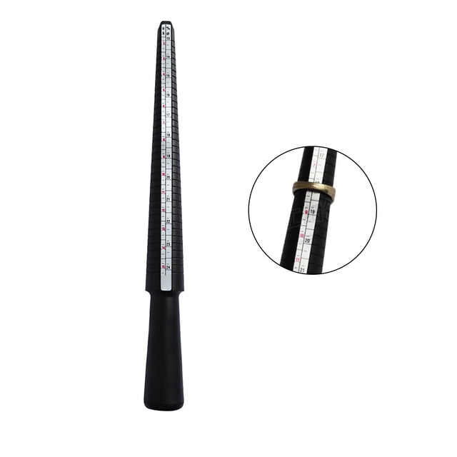 Kcavykas Watches, Jewelry Ring Size Measuring Tool Four-purpose Ring Stick Standard Port Ring Ring Finger