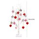 thumbnail image 3 of Árbol De San Valentín Iluminado De 60cm Con 18 Adornos De Corazón Y 50 Luces Led Blancas Cálidas Funciona Con Usb Y Pilas Rama Flexible Decoración Romántica De Mesa Blanco (1 Unidad) Rkxzt, 3 of 8