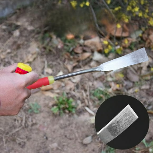 Pelle à Creuser l'Ail et les Légumes Sauvages Outil de Jardinage Manuel en Acier Robuste