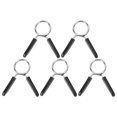 thumbnail image 1 of MasteelfCA 5Pcs Professional Barbell Collars Wear-resistant Barbell Clamps Portable Weight Clips, 1 of 8