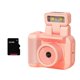 thumbnail image 1 of Cámara Mini SLR Cmos 16 GB con Luz de Flash y Base de Carga Grabadora de Video Portátil DV 1080P con Pantalla LCD Rosa, 1 of 5