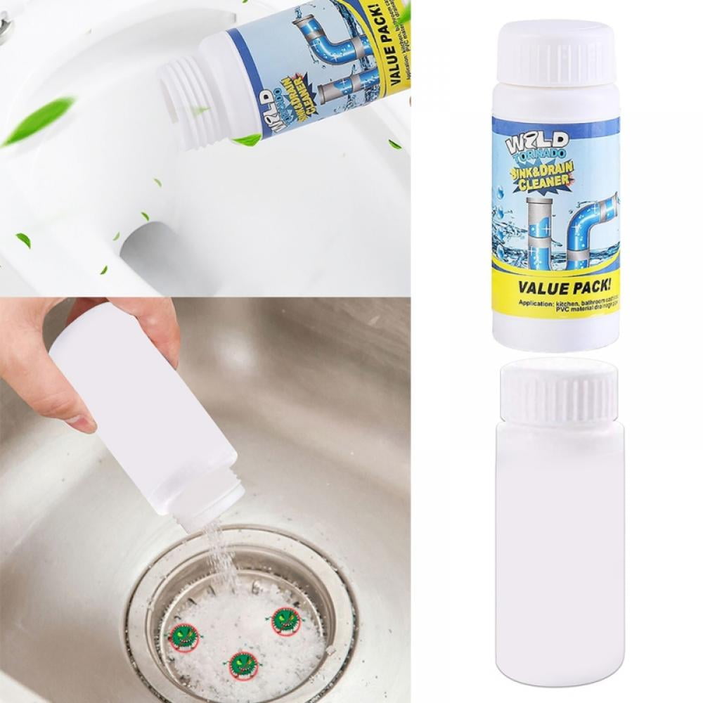 Unloshe Wild Tornado Sink and Drain Cleaner, Powerful Drain Clog Remover,  Pipe Dredge Fast Foaming Sink Drain Cleaner for Kitchen and Pipes Quick