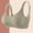 Green, variant on Amidoa Push-up Bras for Women Beige T-Shirt Seamless Solid Training Bralette Brasiers Women L