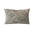 thumbnail image 4 of Plutus Brands Brown Plutus Hidden Tour Abstract Luxury Throw Pillow 20 in x 20in, Double Sided 20" x 20", 4 of 8