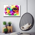 thumbnail image 2 of IDEA4WALL Framed Canvas Wall Art Rose Flowers Floral Picture Prints for Modern Home Decoration, 2 of 4