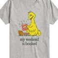 thumbnail image 3 of Sesame Street - Weekend Is Booked - Toddler and Youth Short Sleeve Graphic T-Shirt, 3 of 5