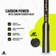 thumbnail image 2 of Paleta de Ping Pong JOOLA Carbon Control Performance Roja, 2 of 6