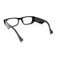 thumbnail image 4 of Womens Mod Rectangle Fashionable Blue Light Filter Computer Glasses Black, 4 of 4