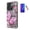 Pink, variant on For Motorola moto g stylus (2026)/ moto g stylus 2025 Case, Purple Butterfly Design Transparent Shock-Resistant Hybrid Case Cover with Tempered Glass