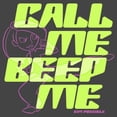 thumbnail image 2 of Boy's Kim Possible Call Me Beep Me Kim  Graphic Tee Charcoal X Large, 2 of 4