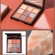 thumbnail image 3 of de s de Ojos de Ojos de 9 Colores Brillo Mate Maquillaje profesion de Ojos en Polvo Cosmético Impermeable de Larga - marrón Sunnimix Paleta de sombras de ojos mate, 3 of 7