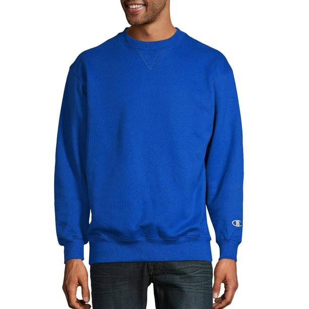 Champion - Champion Men's Cotton Max Fleece Sweatshirt - Walmart.com ...