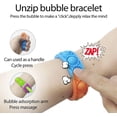 thumbnail image 4 of Pulsera Fidget Toys HUOGUO Stress Relief, paquete de 6 unidades, arcoíris, 4 of 5