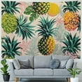 thumbnail image 4 of Orinice Pineapples Pattern Tapestry Wall Hanging Unique Style Graphic Tapestries Home Wall Decor Art for Living Room Bedroom Apartment Farmhouse Dorm 50x40inch, 4 of 6