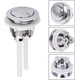 thumbnail image 3 of Botón de descarga de repuesto para inodoros de doble descarga, botón plateado de plástico, tecnología de galvanoplastia, acero inoxidable de alta calidad, longitud de varilla ajustable para orificio, 3 of 5