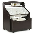 thumbnail image 4 of Humble Crew 3-Tier Toddler Storage Unit with Rollout Toy Box, 4 of 11