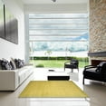 thumbnail image 7 of Ahgly Company Machine Washable Indoor Square Contemporary Deep Yellow Area Rugs, 7' Square, 7 of 7