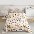 thumbnail image 2 of Feelyou Kawaii Cat Animal Twin Comforter Sets, Teen Kid Boy Girl Bedding Set, 2-Piece, 2 of 8