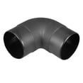 thumbnail image 5 of 60mm Auto Car Air Diesel Heater Duct Car Heater Warm Air Ducting Pipe Elbow Outlet Connector Black, 5 of 6