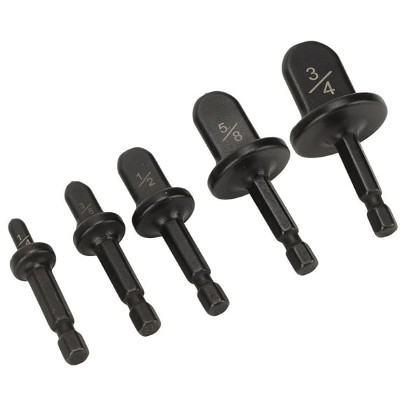 Pipe Expander, Swaging Tool Bit Set Wear Resistance High Carbon Steel For Copper Pipe