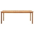 thumbnail image 2 of vidaXL 9 Piece Dining Set Poly Rattan and Solid Wood Acacia Grey, 2 of 5