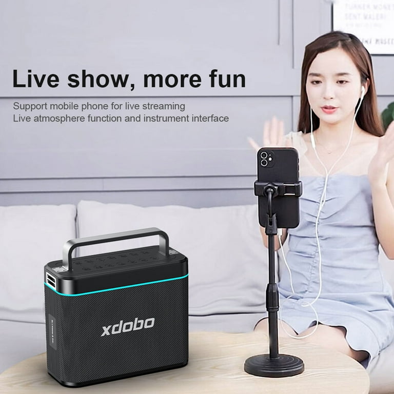 XDOBO Truth/Tuner 200W BT speaker K song all-in-one microphone
