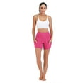 thumbnail image 4 of Women's Casual High Waist Skinny Shorts with Pocket, 4 of 8