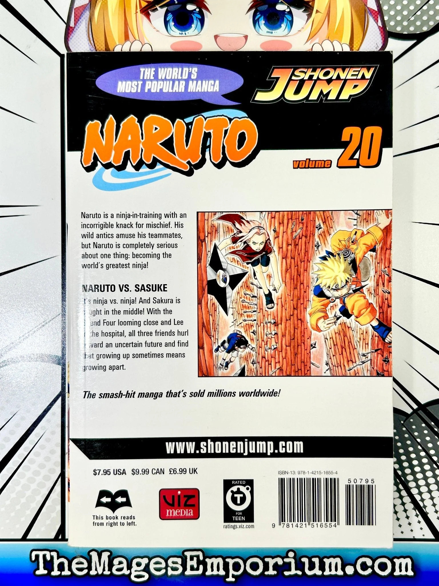 Naruto, Vol. 20, (Paperback) - Walmart.com