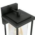 thumbnail image 3 of LNC Modern Black Outdoor Sconce with Glass Shade 1-Light Wall Lantern, 3 of 6