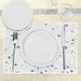 thumbnail image 3 of Ambesonne Cat Place Mats Set of 4, Astronaut Cat in Space, Standard Size, Dark Blue, 3 of 6