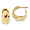 thumbnail image 1 of Boucles d'Oreilles Créoles Petites en Or Jaune 10K, 1 of 2