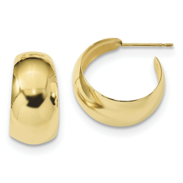 10K Yellow Gold Small Hoop Earrings