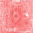 thumbnail image 1 of Ahgly Company Indoor Square Abstract Red Contemporary Area Rugs, 4' Square, 1 of 4