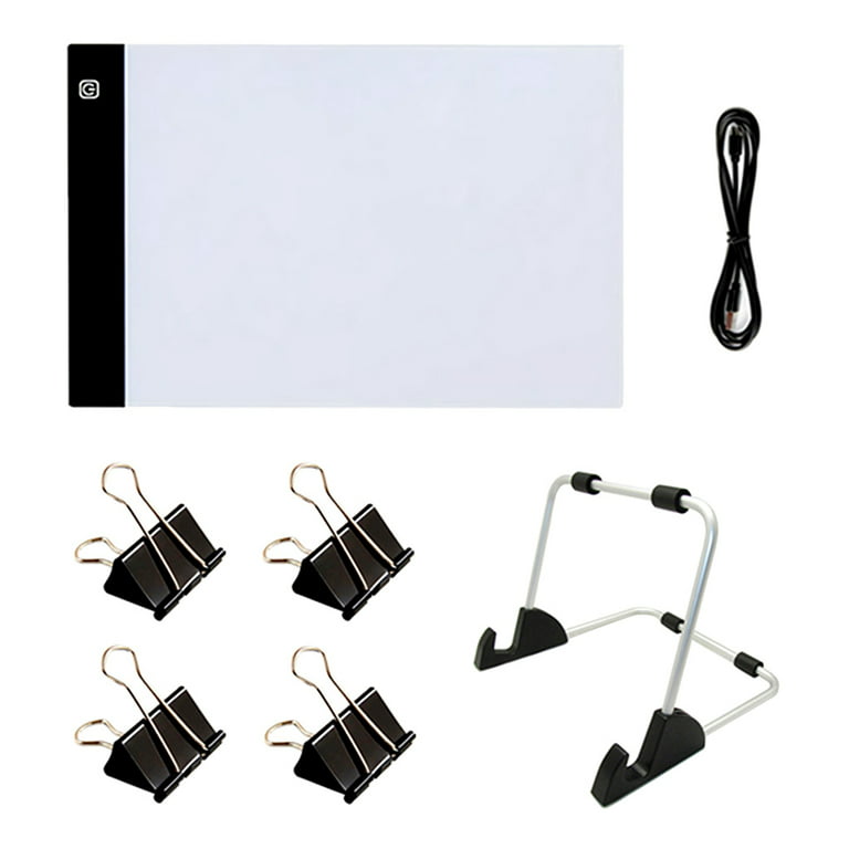 TureClos Diamond Painting Pad Kit Acrylic USB Diamond Painting Light Table  Board Adjustable Drawing Tools 