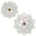 thumbnail image 3 of Sagebrook Home Contemporary Metal Flower Wall Decor, 3 of 7